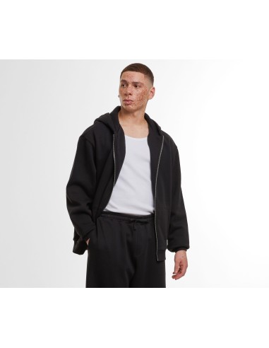 BUI-BY443-Loose Fit Zip Hoody